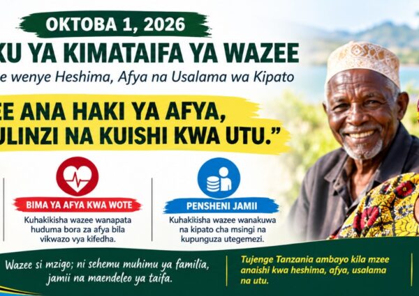 Siku ya Kimataifa ya Wazee 2026: Kuimarisha Haki, Afya na Usalama wa Kipato