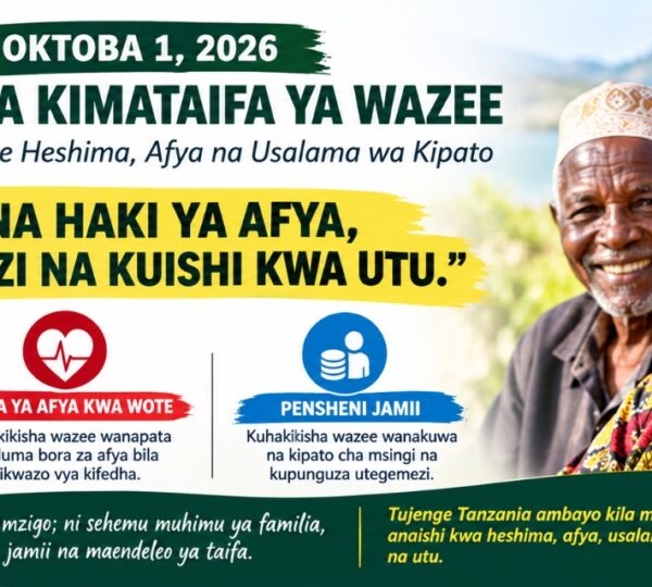 Siku ya Kimataifa ya Wazee 2026: Kuimarisha Haki, Afya na Usalama wa Kipato